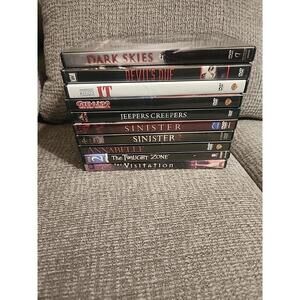 Lot Of 10 Horror DVD'S. See Pictures For Titles